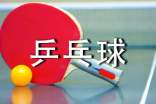 乒乓球赛策划书15篇