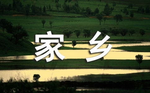家乡建议书